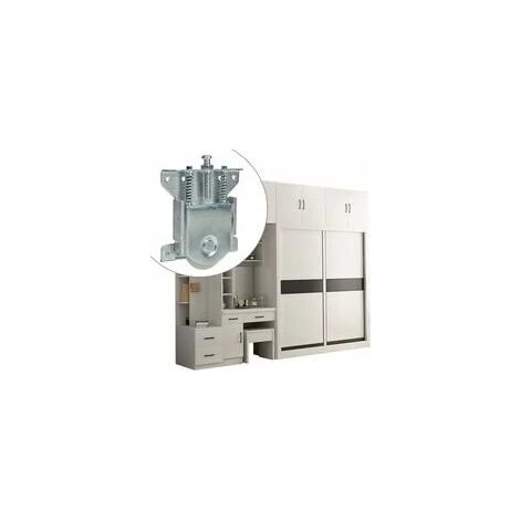 Roulettes Coulissantes Pour Porte De Placard, Pièces Pour Porte Coulissante De Placard, Roues, Roulettes, Roulettes Coulissantes Pour Porte De Placard,2pcs 2 Roulettes Coulissantes Pour Porte De Placard, Pièces Pour Porte Coulissante De Placard, Roues, Roulettes, Roulettes Coulissantes Pour Porte De Placard,2pcs – Image 2