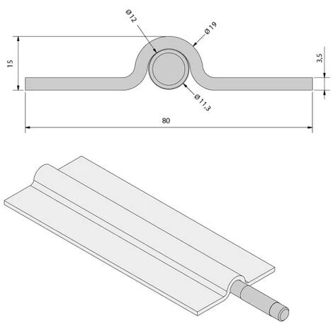 Manchon De Raccordement Pour Rail SU1627 3 Manchon De Raccordement Pour Rail SU1627 – Image 3