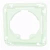 SET PLAQUE 45X45MM SET DE PLAQUE CENTRAL, 45 X 45MM BANC LAQUE RAL9016 389469 LUXOMAT 38946