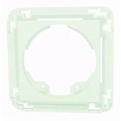 SET PLAQUE 45X45MM SET DE PLAQUE CENTRAL, 45 X 45MM BANC LAQUE RAL9016 389469 LUXOMAT 38946