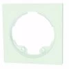 SET PLAQUE 45X45MM SET DE PLAQUE CENTRAL, 45 X 45MM BLANC LAQUE RAL9016 943463 LUXOMAT 94346