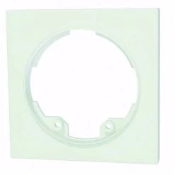 SET PLAQUE 45X45MM SET DE PLAQUE CENTRAL, 45 X 45MM BLANC LAQUE RAL9016 943463 LUXOMAT 94346