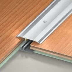 Seuil De Rattrapage De Niveau Petit Socle - 48 X 2700 Mm Finition Aluminium Naturel