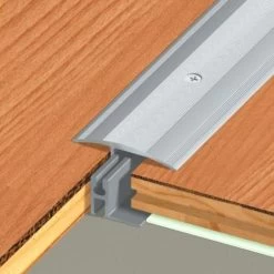 Seuil De Rattrapage De Niveau Grand Socle - 48 X 2700 Mm Finition Aluminium Naturel