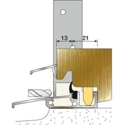 SEUIL ALU SP 20 3M -Portes Et Fenêtres Magasin 19008603 4