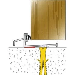 Seuil De Porte D'entrée Menuiserie Bois En Aluminium - SPR Finition Aluminium Anodisé 6 Seuil De Porte D'entrée Menuiserie Bois En Aluminium - SPR Finition Aluminium Anodisé -Portes Et Fenêtres Magasin 19008663 3
