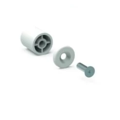 Butee Ronde Pour Lame Finale Lg15 Mm Blanche Avec Rondelle Et Vis Lg20 Zurfluh-feller