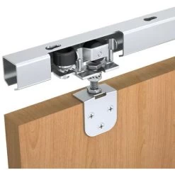 Système Coulissant SLID'UP 1200 Pour 1 Porte Extérieure - Rail 1,95 M Acier Galvanisé - 40 Kg -Portes Et Fenêtres Magasin 2867412 4