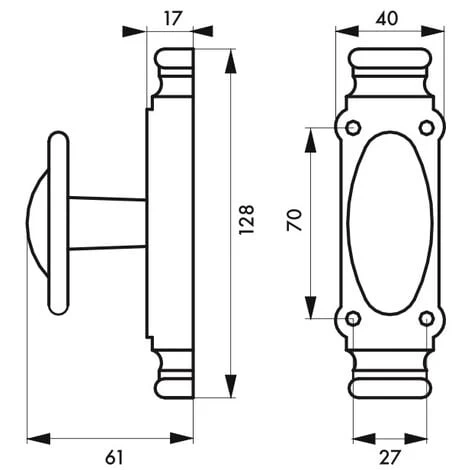 THIRARD - Boîtier De Crémone En Fonte Et Accessoires 3 THIRARD - Boîtier De Crémone En Fonte Et Accessoires – Image 3