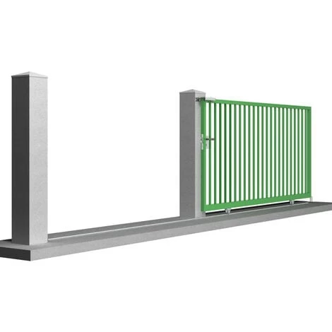 Kit Coulissant Avec Rail Au Sol Pour Portail De 3 M - 400 Kg 3 Kit Coulissant Avec Rail Au Sol Pour Portail De 3 M - 400 Kg – Image 3