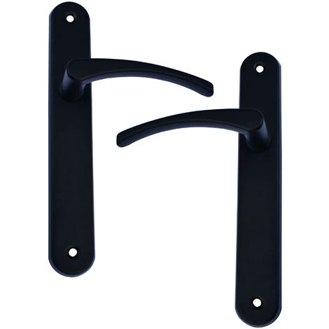 Poignée De Porte Intérieure Lisea Noir ST 1 Poignée De Porte Intérieure Lisea Noir ST