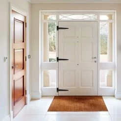 Charnières à Sangle En T 2 Pièces Métal Porte Par Charnière Antirouille Porte De Grange Charnière Avec Vis Pour Clôtures En Bois Cabanons Boites Armoires Fenêtre 15cm/6 Pouce Noir -Portes Et Fenêtres Magasin 35840105 5