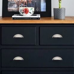 6 Poignées De La Porte De L'armoire D'emballage Tiroirs De Coquille Moderne, 76mm (3 Pouces) De Centres De Trou, Nickel Brossé 8 6 Poignées De La Porte De L'armoire D'emballage Tiroirs De Coquille Moderne, 76mm (3 Pouces) De Centres De Trou, Nickel Brossé -Portes Et Fenêtres Magasin 38222419 4