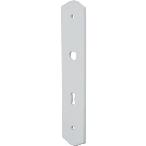 Plaque Porcelaine Blanc BRIONNE - Clé L - 250x50 - 000.4002.01PN 1 Plaque Porcelaine Blanc BRIONNE - Clé L - 250x50 - 000.4002.01PN