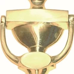 Heurtoir De Porte Lisse 200X90Mm Laiton Anglais-10018 Micel