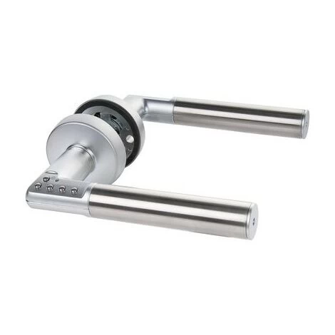 Ensemble Béquille Double Inox CODE-IT Mul-T-Lock Sens Droite 1 Ensemble Béquille Double Inox CODE-IT Mul-T-Lock Sens Droite