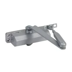 Ferme-porte GR101 Force 3 à Bras Compas Groom, Argent, Gr 101