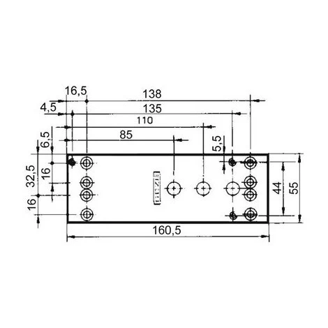 Plaque De Montage Pour TS2000 GÉZÉ STOP SA, Alu Brut 2 Plaque De Montage Pour TS2000 GÉZÉ STOP SA, Alu Brut – Image 2