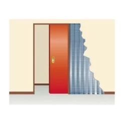 Châssis Porte Galandage Placo FIBROTUBI - 700 Mm - Cloison Finie 100 Mm - 93020077 -Portes Et Fenêtres Magasin 4465493 3