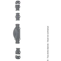 Crémone Fonctionnelle + Bouton Apprêt