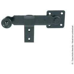 Poignée De Fléau + Support Noir - 140