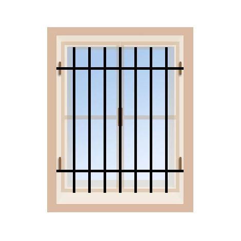 Grille De Fenêtre 650x1000mm 2 Grille De Fenêtre 650x1000mm – Image 2