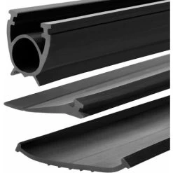 STEIGNER Joint D'Étanchéité Pour Porte De Garage Noir, 52x2 Mm, SBD03, 1,5 M -Portes Et Fenêtres Magasin 53865184 3