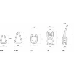 STEIGNER Joint De Protection De Bord De Tôle S-583 NOIR, Forme U, 7x11mm, 1 M 8 STEIGNER Joint De Protection De Bord De Tôle S-583 NOIR, Forme U, 7x11mm, 1 M -Portes Et Fenêtres Magasin 53866529 4