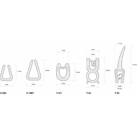 STEIGNER Joint De Protection De Bord De Tôle S-583 NOIR, Forme U, 7x11mm, 1 M 4 STEIGNER Joint De Protection De Bord De Tôle S-583 NOIR, Forme U, 7x11mm, 1 M – Image 4
