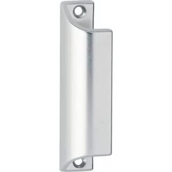 Poignée Porte-fenêtre Aileron Profilée 430 HOPPE L.90 Mm - Alu Anodisé Argent F1 - 517077
