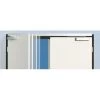 Bandeau En Applique Avec Sélecteur De Fermeture Pour Porte 13502500 Mm Pose Côté Paumelles Type GSR