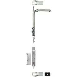 Kit De Base 1 Vantail Sans Entraîneur Pour Châssis Oscillobattant Aluminium GALICUBEMAGICUBE