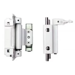 Sachet De 2 Paumelles Pour Châssis Oscillobattant Aluminium Galiplus Coloris Blanc RAL 9010