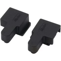 Entraîneur Double En Polyamide Finition Noir Ø6 Mm Pour Profil à Gorge Européenne Mécanisme Ouvrant à La Française