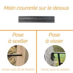 Appui De Fenêtre AF009 - Longueur 930mm Et Hauteur 320mm - Pose Par Scellement -Portes Et Fenêtres Magasin 57752233 3
