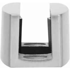 ZOLGINAH Guide Porte Coulissante En Verre, Guide Inférieur De Porte De Douche En Acier Inoxydable 304, Guide Pour Porte Coulissante En Verre Sans Cadre, Pince De Mur De Douche En Verre -Portes Et Fenêtres Magasin 59346327 5