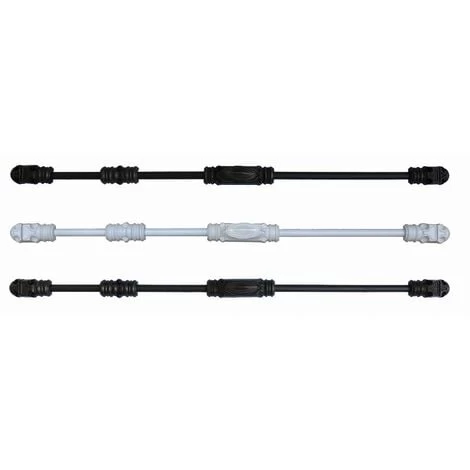 Crémone Rustique Fonctionnelle ROLLINGER + Sachet D'accessoires Pour Tringle 16x8 - Brut - CRF168BT6EBRUT 1 Crémone Rustique Fonctionnelle ROLLINGER + Sachet D'accessoires Pour Tringle 16x8 - Brut - CRF168BT6EBRUT