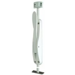 Crémone Pompier Deesse LA CROISEE DS Applique à Levier Blanc RAL 9016 B3 - DS6887-785