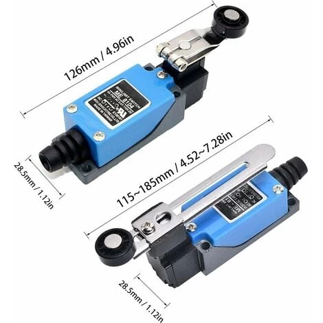 Interrupteur Course Réglable, 4 Pièces Interrupteurs Course Momentanés, Interrupteurs Fin Course Momentanés, Interrupteur Fin Course Métal, Limiter L'actionneur Momentané, Étanche, Anti-Électricité 3 Interrupteur Course Réglable, 4 Pièces Interrupteurs Course Momentanés, Interrupteurs Fin Course Momentanés, Interrupteur Fin Course Métal, Limiter L'actionneur Momentané, Étanche, Anti-Électricité – Image 3