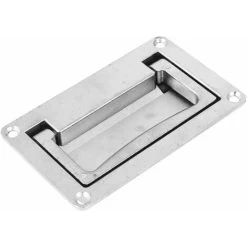 Poignée Pliable Armoire De Commande Industrielle Boîte électrique Poignée De Porte Alliage De Zinc Sablage (grand)