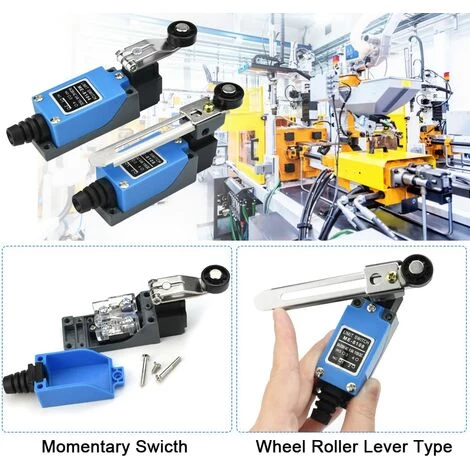 DENUOTOP 2 Pcs Interrupteur Fin De Course ME-8108 Contacteur Fin De Course AC250V Fin De Course Telemecanique Contact De Fin De Course Switch Fin De Course Pour Machine Automatique Industrie 3 DENUOTOP 2 Pcs Interrupteur Fin De Course ME-8108 Contacteur Fin De Course AC250V Fin De Course Telemecanique Contact De Fin De Course Switch Fin De Course Pour Machine Automatique Industrie – Image 3