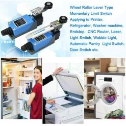 DENUOTOP 2 Pcs Interrupteur Fin De Course ME-8108 Contacteur Fin De Course AC250V Fin De Course Telemecanique Contact De Fin De Course Switch Fin De Course Pour Machine Automatique Industrie 9 DENUOTOP 2 Pcs Interrupteur Fin De Course ME-8108 Contacteur Fin De Course AC250V Fin De Course Telemecanique Contact De Fin De Course Switch Fin De Course Pour Machine Automatique Industrie -Portes Et Fenêtres Magasin 65887766 5