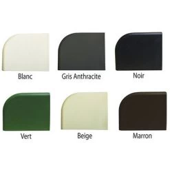 Capuchons Pour Pivot De Portail - Gris Anthracite - Sachet De 2 Pcs -Portes Et Fenêtres Magasin 66357792 3