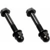 2x Boulon (vis + écrou) Fixation Porte Coulissante M10 X 65mm Cuisine Placard Verrière Meuble Noir