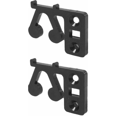 2x Clip Plastique Serrure Espagnolette Meuble Porte Crémone Maintien Position Haute Tige Loquet Cuisine Van Camping Car 1 2x Clip Plastique Serrure Espagnolette Meuble Porte Crémone Maintien Position Haute Tige Loquet Cuisine Van Camping Car