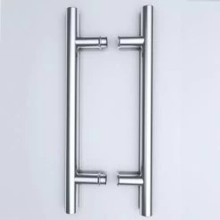 Sogood Poignee De Porte Avec Barre Design TK02 Poignee De Porte Poignee De Douche Fixation