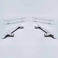 Sogood Poignee De Porte Avec Barre Design TK02 Poignee De Porte Poignee De Douche Fixation -Portes Et Fenêtres Magasin 71431292 4