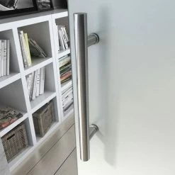 Sogood Poignee De Porte Avec Barre Design TK02 Poignee De Porte Poignee De Douche Fixation -Portes Et Fenêtres Magasin 71431292 5