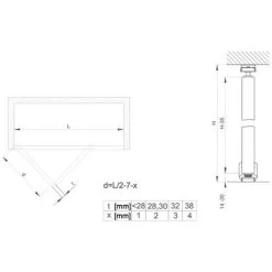 Système Coulissant Pliant SLID'UP 200 Pour Porte De Placard 2 Panneaux - Rail 756 Mm - 14 Kg 9 Système Coulissant Pliant SLID'UP 200 Pour Porte De Placard 2 Panneaux - Rail 756 Mm - 14 Kg -Portes Et Fenêtres Magasin 72055 5