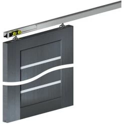 Système Coulissant Slid'UP 160 - Kit Complet Pour Porte Coulissante Simple Jusqu'à 750mm De Largeur Et Jusqu'à 60kg. 8 Système Coulissant Slid'UP 160 - Kit Complet Pour Porte Coulissante Simple Jusqu'à 750mm De Largeur Et Jusqu'à 60kg. -Portes Et Fenêtres Magasin 72216 4